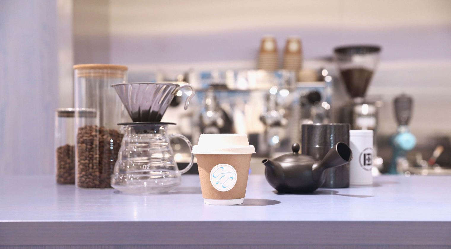  Armor-lux中目黒店に併設するカフェスタンド、“craft tea, coffee”